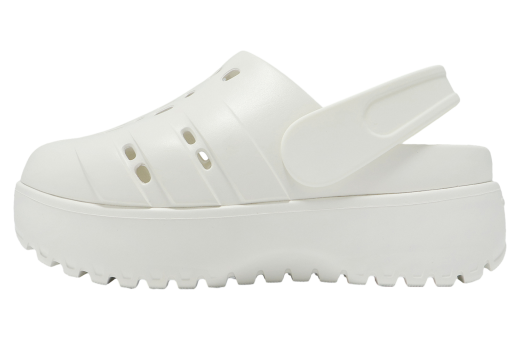BUY Adidas Adilette Clog Platform WMNS White / Beige