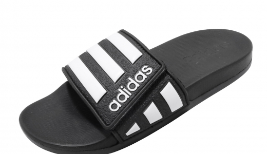 adidas Adilette Comfort Slides White Core Black B42207 | Badelatschen