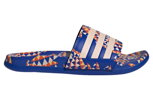 Adidas Adilette Comfort Bold Blue / Bliss Orange