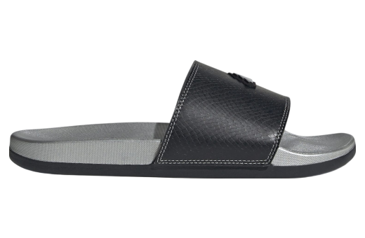 Adidas Adilette Comfort Core Black / Silver Metallic