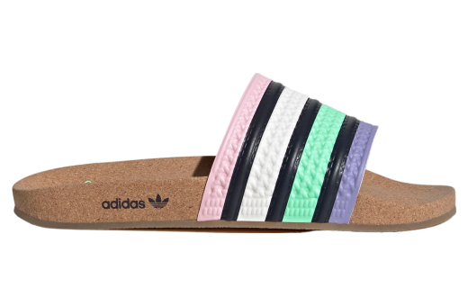 Adidas Adilette Cork Pulse Mint / Legend Ink