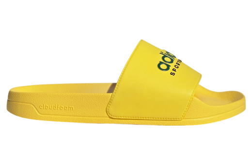 Adidas Adilette Shower WMNS Yellow / Collegiate Green