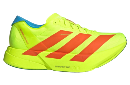 ADIZERO ADIOS PRO 4 M ルミナスイエロー/ブラック Adidas Adizero Adios Pro 4 M | Trackandfieldclothes