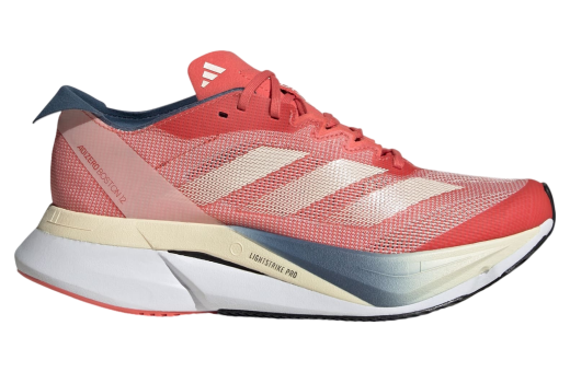 Adidas Adizero Boston 12 Boston Marathon WMNS Preloved Scarlet / Wonder White