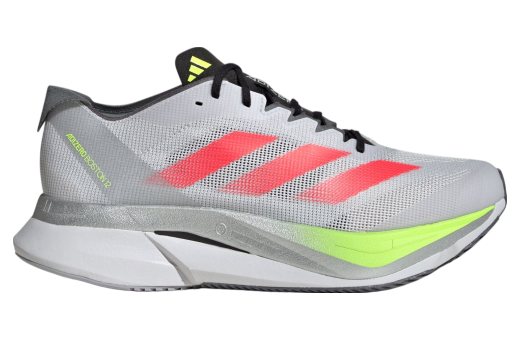 Adidas Adizero Boston 12 Dash Grey / Lucid Red