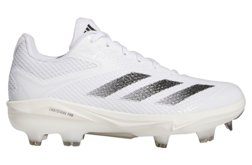 Adidas Adizero Electric Tpu Baseball Cleats Cloud White / Gold Metallic