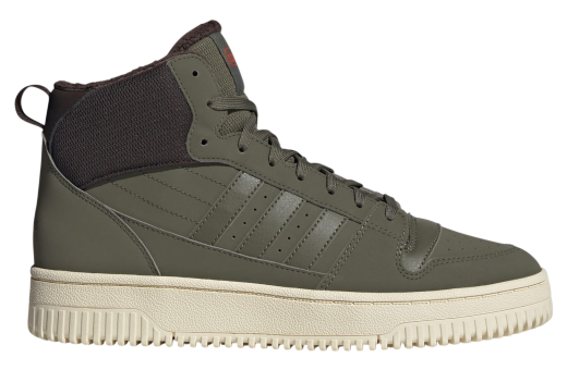 Adidas Break Start Mid Winterized Olive Strata / Dark Brown