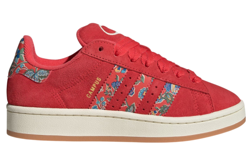 Adidas Campus 00s X Liberty London WMNS Semi Lucid Red / Cream White