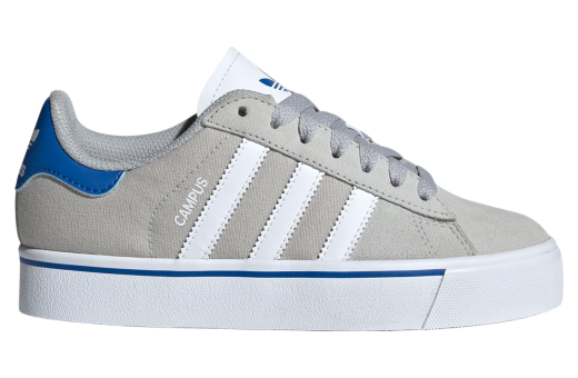 Adidas Campus Vulc GS Grey Two / Cloud White