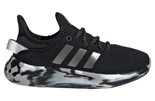 Adidas Cloudfoam Pure GS Core Black / Iron Metallic