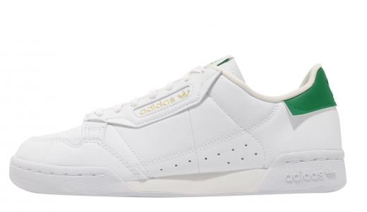 Adidas Continental 80 Cloud White/off White/green