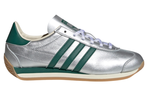 Adidas Country OG WMNS Silver Metallic / Collegiate Green