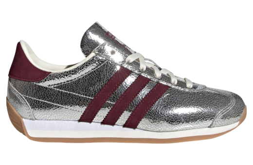 Adidas Country OG WMNS Silver Metallic / Maroon