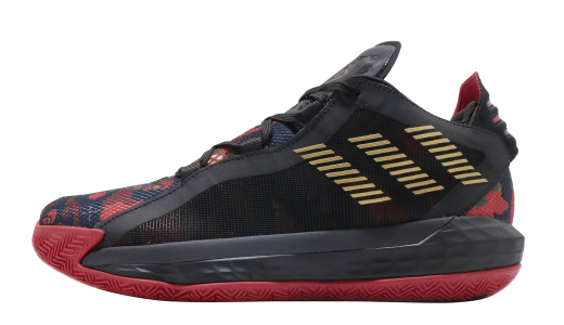 Adidas Dame 6 Core Black Scarlet