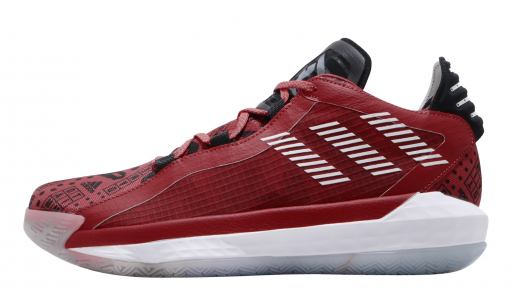 Adidas dame 6 online solar red