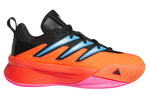 Adidas Dame Certified 3 GS Solar Red / Core Black