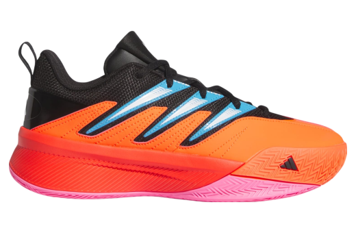 Adidas Dame Certified 3 Low Solar Red / Core Black