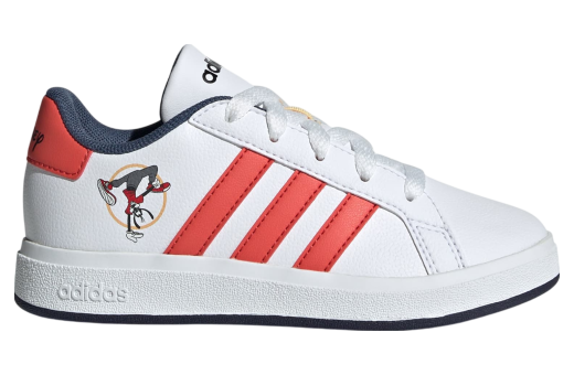 Adidas Disney Mickey & Friends Grand Court 2.0 GS Cloud White / Bright Red