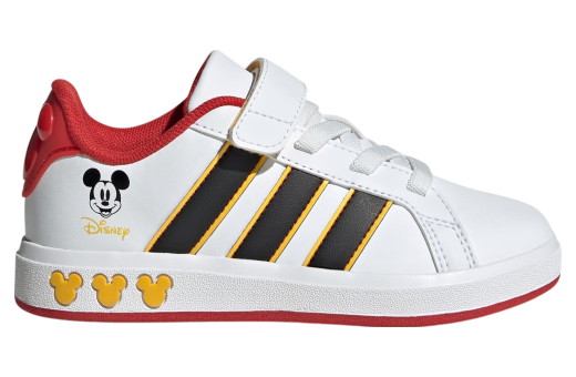 Adidas Disney Mickey Mouse Grand Court GS Cloud White / Core Black