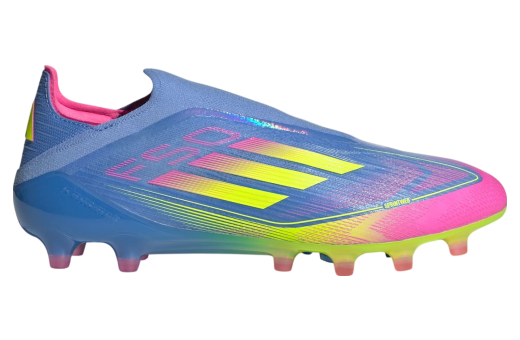 Adidas F50 Elite Laceless AG Blue Fusion / Lucid Lemon
