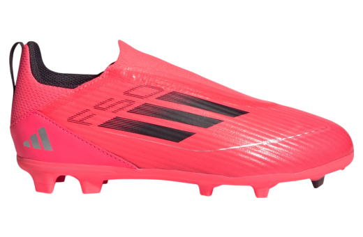 Adidas F50 League Laceless FG/MG GS Turbo / Aurora Black