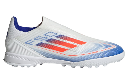 Adidas F50 League Laceless Turf Cloud White / Solar Red