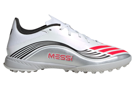 Adidas F50 Messi League Turf Cloud White / Lucid Red