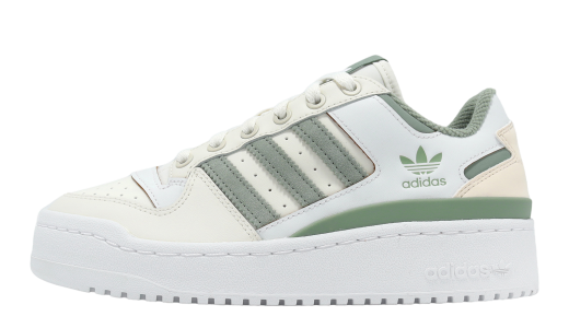 Adidas Forum Bold Stripes W Off White / Silver Green