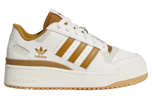 Adidas Forum Bold Stripes WMNS Cloud White / Bronze Strata