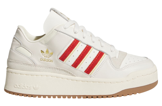 Adidas Forum Bold Stripes WMNS Cloud White / Team Power Red 2