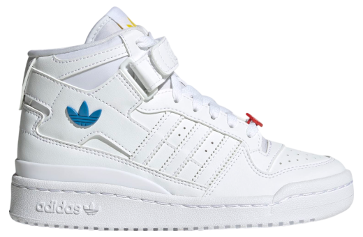 Adidas Forum Mid GS Cloud White / Red / Bright Blue