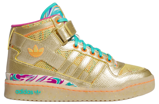 Adidas Forum Mid WMNS Triple Gold Metallic