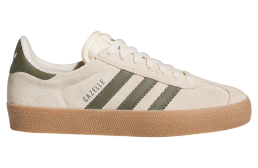 Adidas Gazelle Adv WMNS Ecru Tint / Focus Olive / Gum