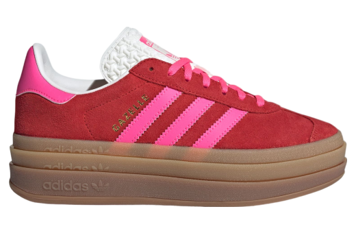 Adidas Gazelle Bold WMNS Collegiate Red / Lucid Pink