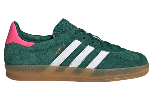 Adidas Gazelle Indoor WMNS Collegiate Green / Cloud White / Lucid Pink