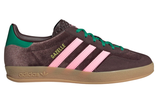 Adidas Gazelle Indoor WMNS Dark Brown / Glow Pink