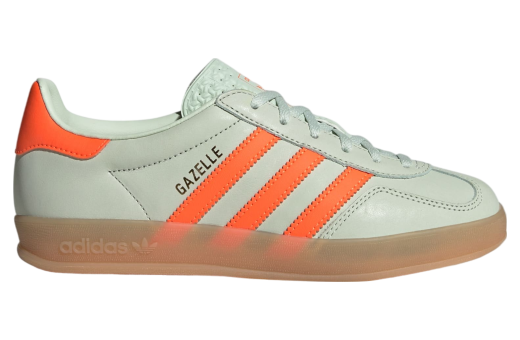 Adidas Gazelle Indoor WMNS Linen Green / Solar Orange