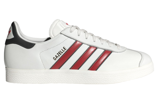 Adidas Gazelle WMNS Core White / Better Scarlet