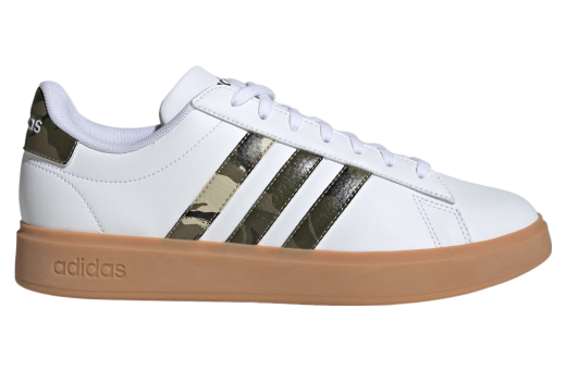 Adidas Grand Court 2.0 Cloud White / Olive Strata