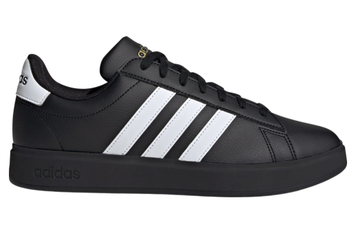 Adidas Grand Court 2.0 Core Black / Cloud White / Gold Metallic