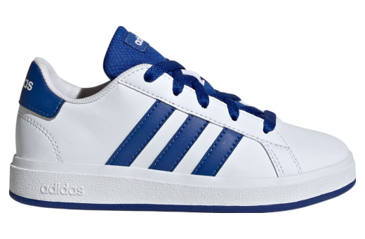 Adidas Grand Court Lifestyle Lace-Up GS Cloud White / Royal Blue