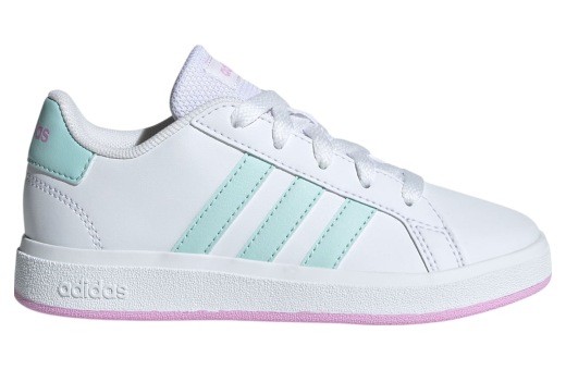 Adidas Grand Court Lifestyle Lace-Up GS Cloud White / Semi Flash Aqua