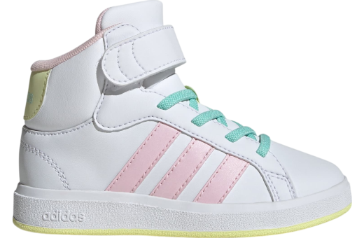 Adidas Grand Court Mid GS Cloud White / Clear Pink