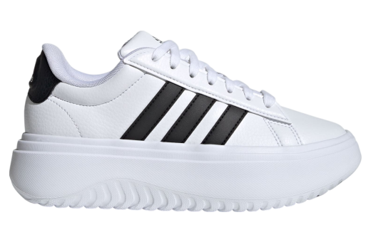 Adidas Grand Court Platform WMNS Cloud White / Core Black