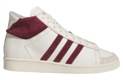 Adidas Jabbar HI X Mark Gonzales Chalk White / Shadow Red