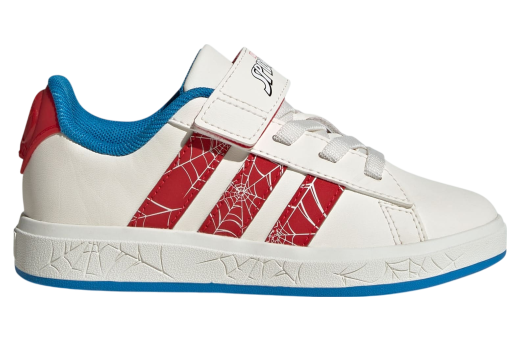 Adidas Marvel Spider-Man Grand Court GS Cloud White / Pure Ruby