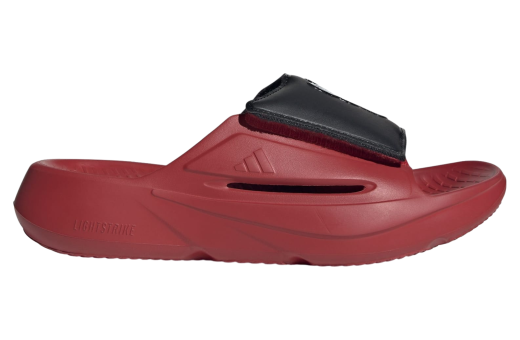 Adidas NC State Wolfpack Lightblaze Slide Team Power Red / Cloud White