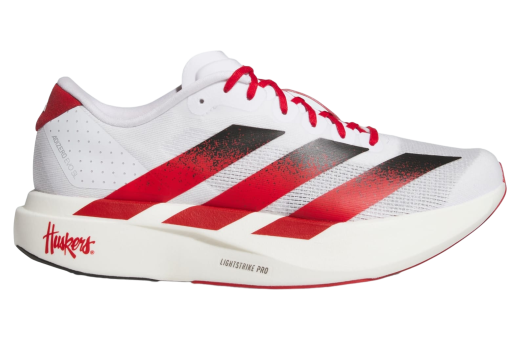 Adidas Nebraska Cornhuskers Adizero Evo SL Cloud White / Team Power Red