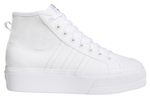 Adidas Nizza Platform Mid WMNS Cloud White