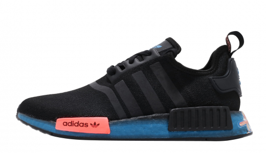 Adidas NMD R1 Core Black Signal Coral